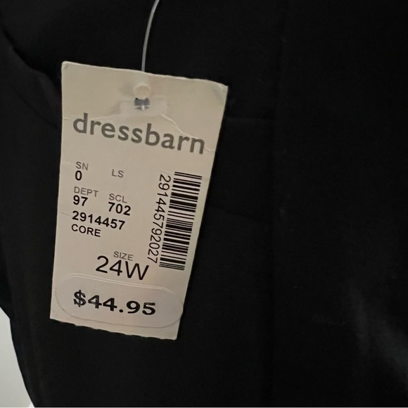 Roz & Ali The Secret Agent Collection Tummy Control Short Straight Black Pants - Picture 11 of 11